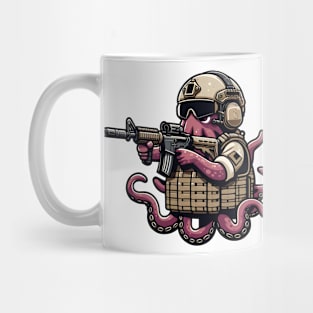 Tactical Octopus Adventure Tee: Where Intelligence Meets Style Mug